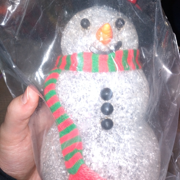 Large Vintage Snowman Light - Picture 4 of 4